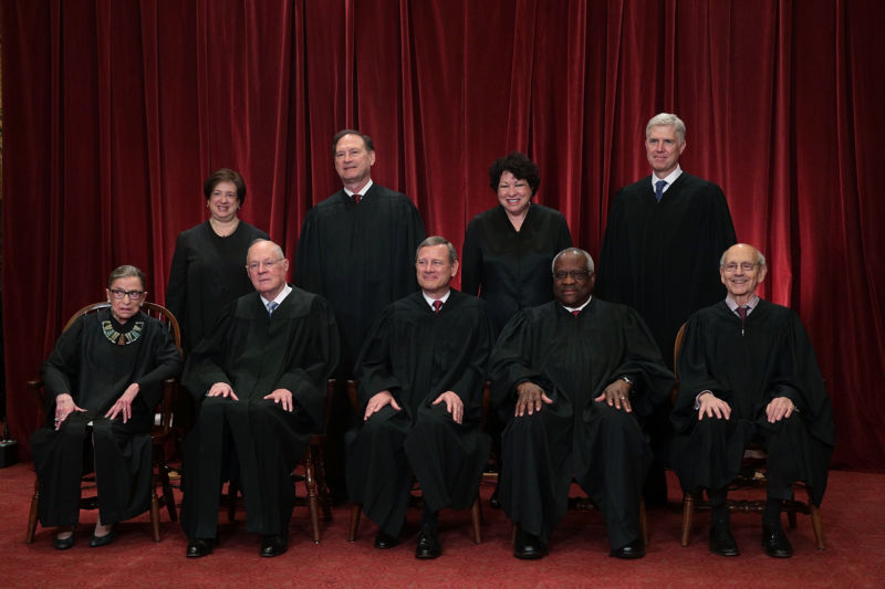 Supreme court in session