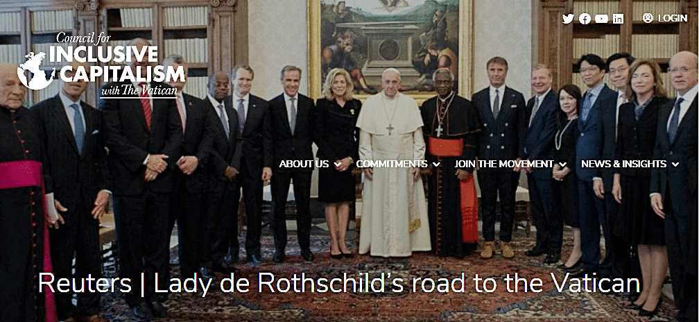 The Dangerous Alliance of Rothschild and the Vatican of Francis