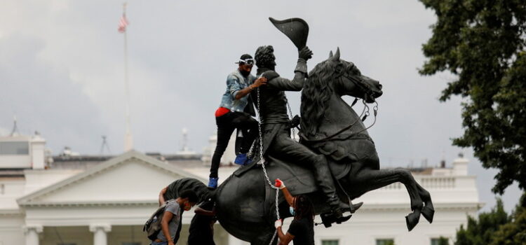 No garden for American heroes, yes to censorship & monument destruction? Biden revokes more Trump executive orders