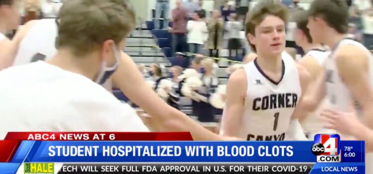 Draper teenager hospitalized with blood clots after COVID-19 vaccine shot