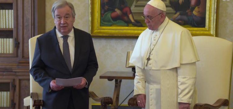 Devout Roman Catholic Antonio Guterres, Secretary General of the UN, is a total Jesuit puppet!