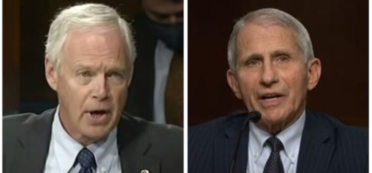 Covid gods-Ron Johnson Rips Fauci On Senate Floor