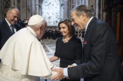 Pope Meets With Pelosi Two Days After She Vows ‘to Enshrine Roe v. Wade Into the Law of the Land’
