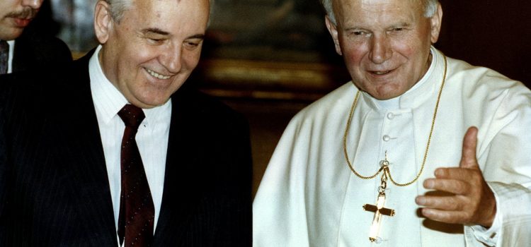 Gorbachev’s legacy inevitably bound to that of Pope John Paul II