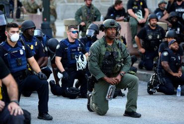 Police bow to rioters in democratic states